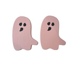 Quill‎ To Paper By Sixtrees Halloween Decor Pink Ghosts Handcrafted Wool